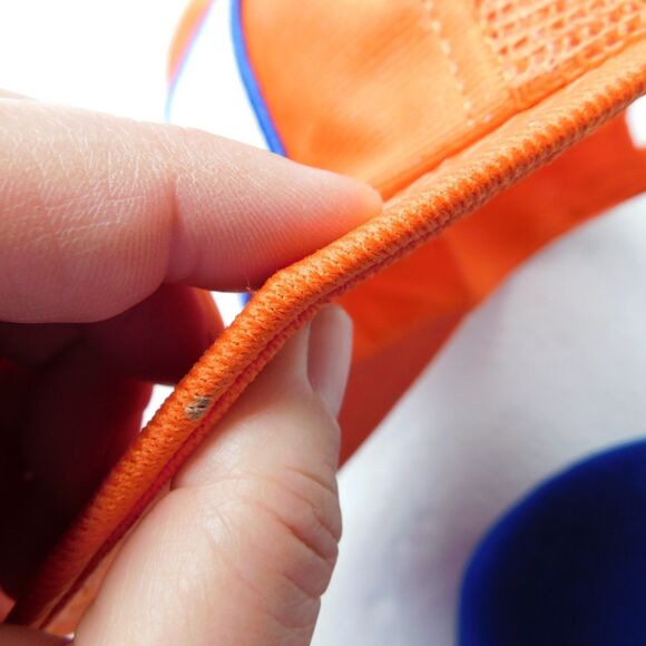 Deadhorse, Alaska Trucker Mesh Snapback Baseball Hat Cap Vintage 70s Orange USA - Picture 11 of 12